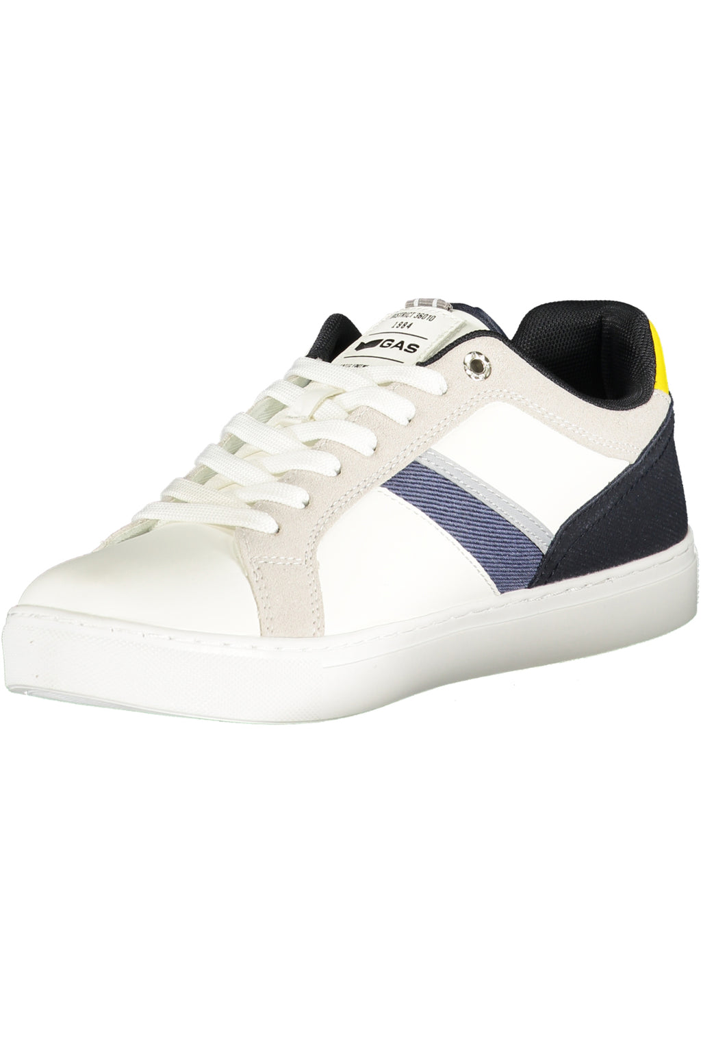 GAS MEN'S WHITE SPORTS FOOTWEAR