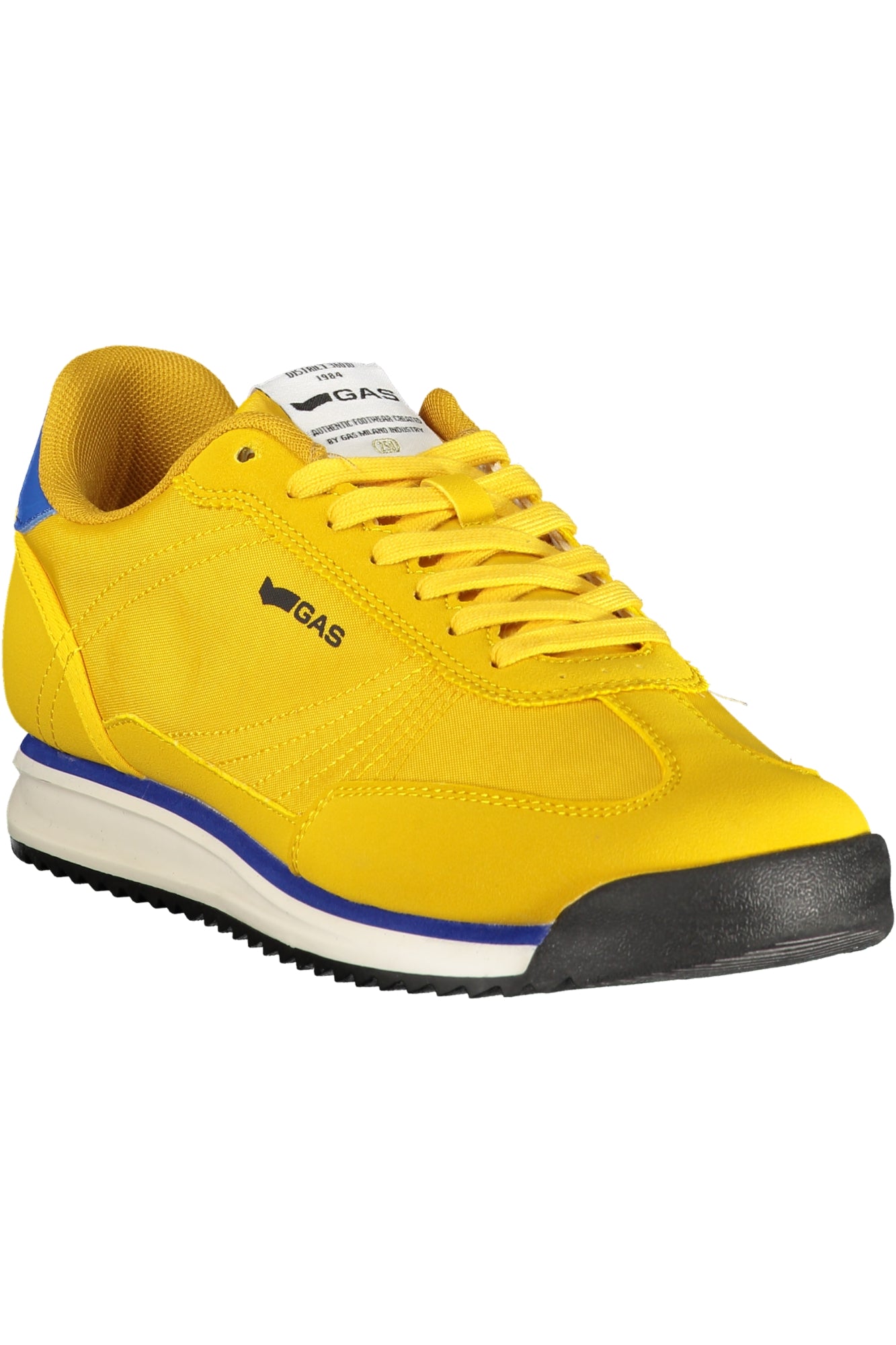GAS MEN'S YELLOW SPORTS FOOTWEAR
