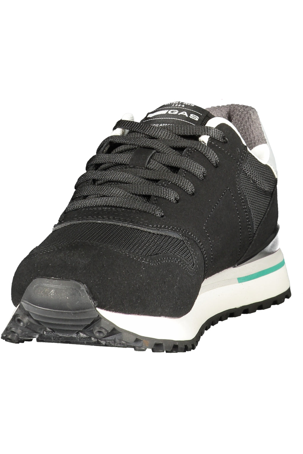 GAS MEN'S BLACK SPORTS FOOTWEAR