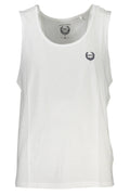 GIAN MARCO VENTURI MEN'S WHITE TANK TOP