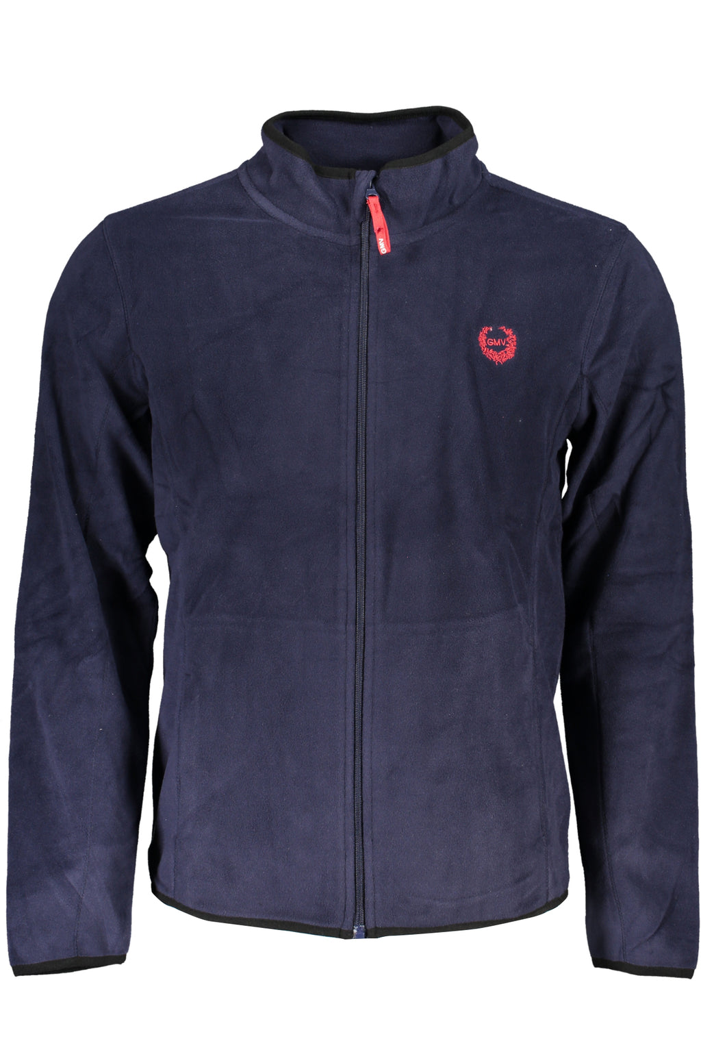GIAN MARCO VENTURI MEN'S BLUE ZIP SWEATSHIRT