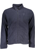 GIAN MARCO VENTURI MEN'S BLUE ZIP SWEATSHIRT
