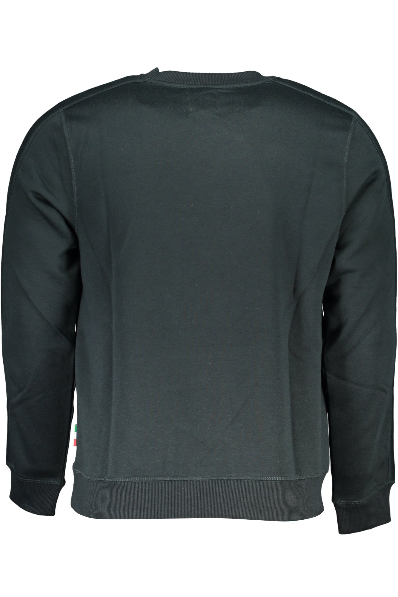 GIAN MARCO VENTURI GREEN MEN'S ZIPLESS SWEATSHIRT