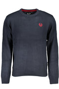 GIAN MARCO VENTURI MEN'S BLUE SWEATER