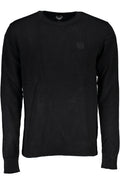 GIAN MARCO VENTURI MEN'S BLACK SWEATER