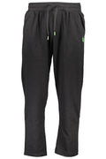 GIAN MARCO VENTURI BLACK MEN'S PANTS