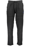 GIAN MARCO VENTURI BLACK MEN'S PANTS