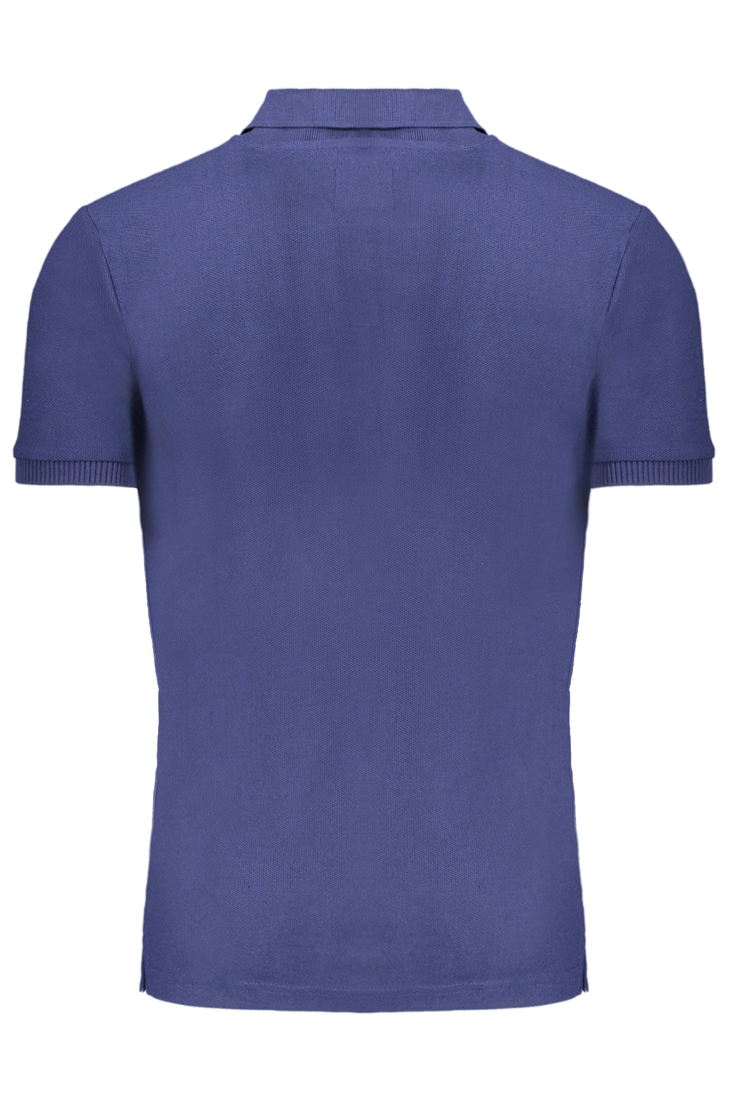 GIAN MARCO VENTURI MEN'S SHORT SLEEVED POLO SHIRT BLUE