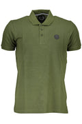 GIAN MARCO VENTURI MEN'S SHORT SLEEVE POLO GREEN