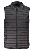 GIAN MARCO VENTURI BLACK MEN'S SLEEVELESS