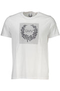 GIAN MARCO VENTURI MEN'S SHORT SLEEVE T-SHIRT WHITE