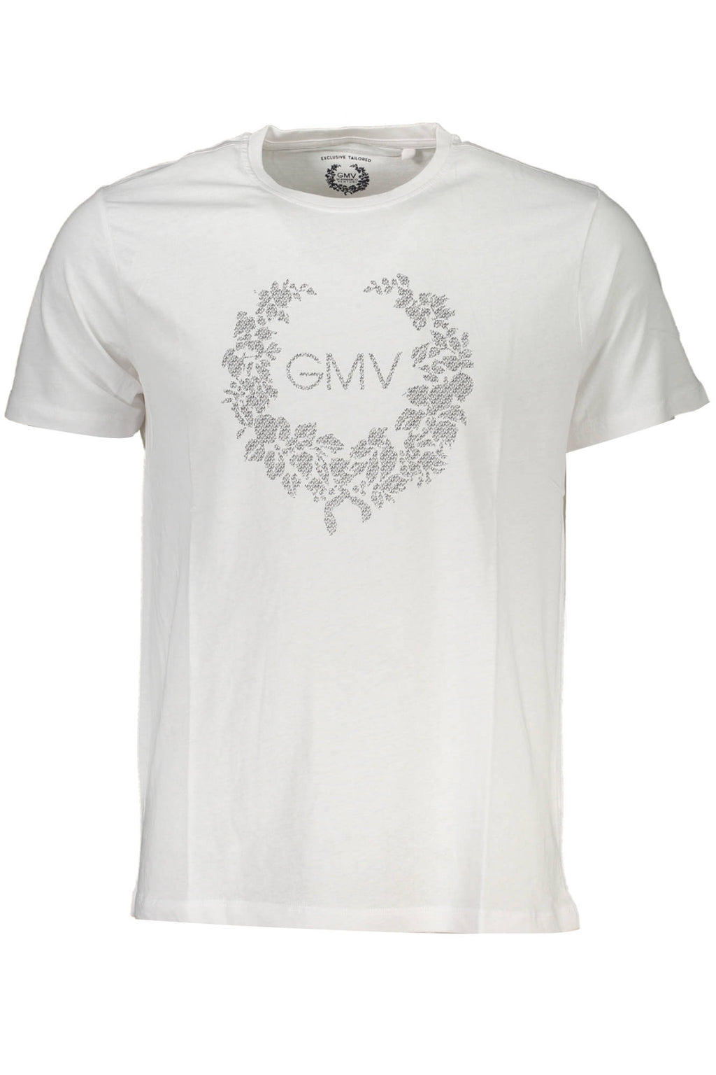 GIAN MARCO VENTURI MEN'S SHORT SLEEVE T-SHIRT WHITE