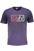 GIAN MARCO VENTURI MEN'S SHORT SLEEVED T-SHIRT BLUE