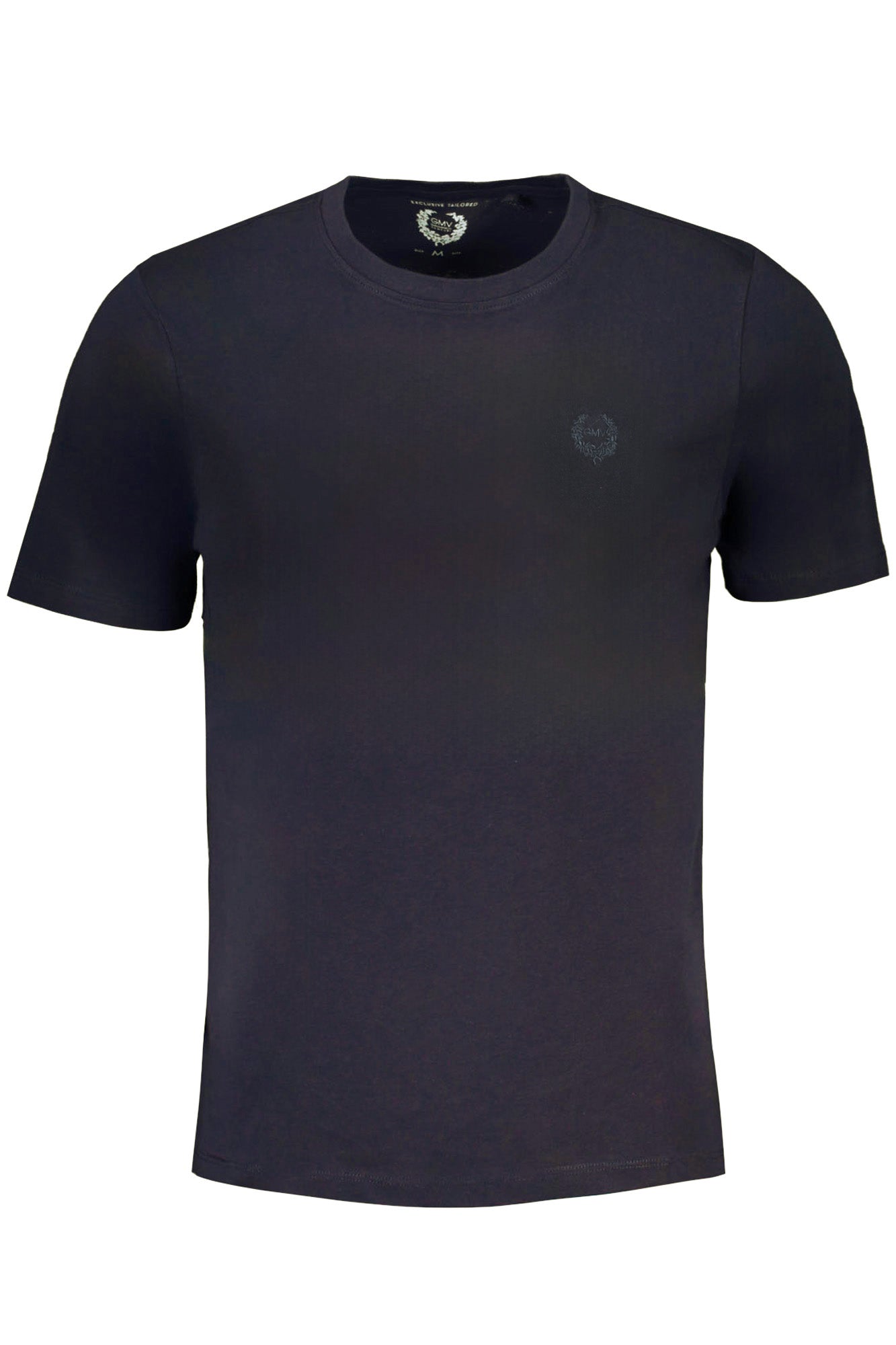 GIAN MARCO VENTURI MEN'S SHORT SLEEVED T-SHIRT BLUE