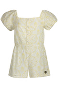 GUESS JEANS SHORT DRESS GIRL YELLOW