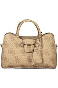 GUESS JEANS WOMEN'S BEIGE BAG