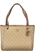 GUESS JEANS WOMEN'S BEIGE BAG