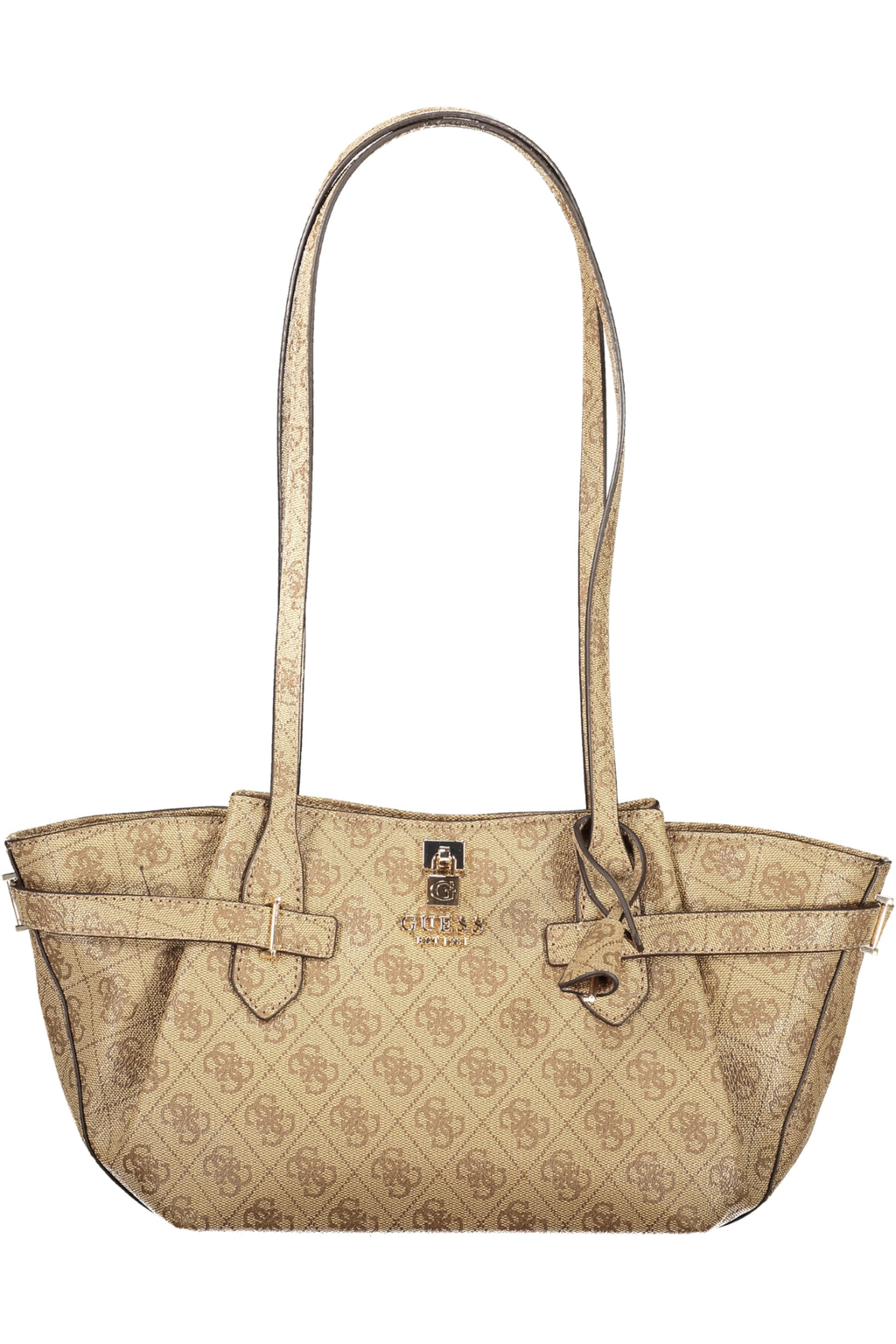 GUESS JEANS WOMEN'S BEIGE BAG