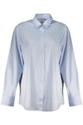 GUESS JEANS WOMEN'S LONG-SLEEVED SHIRT, BLUE