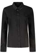 GUESS JEANS LONG SLEEVE SHIRT WOMEN BLACK