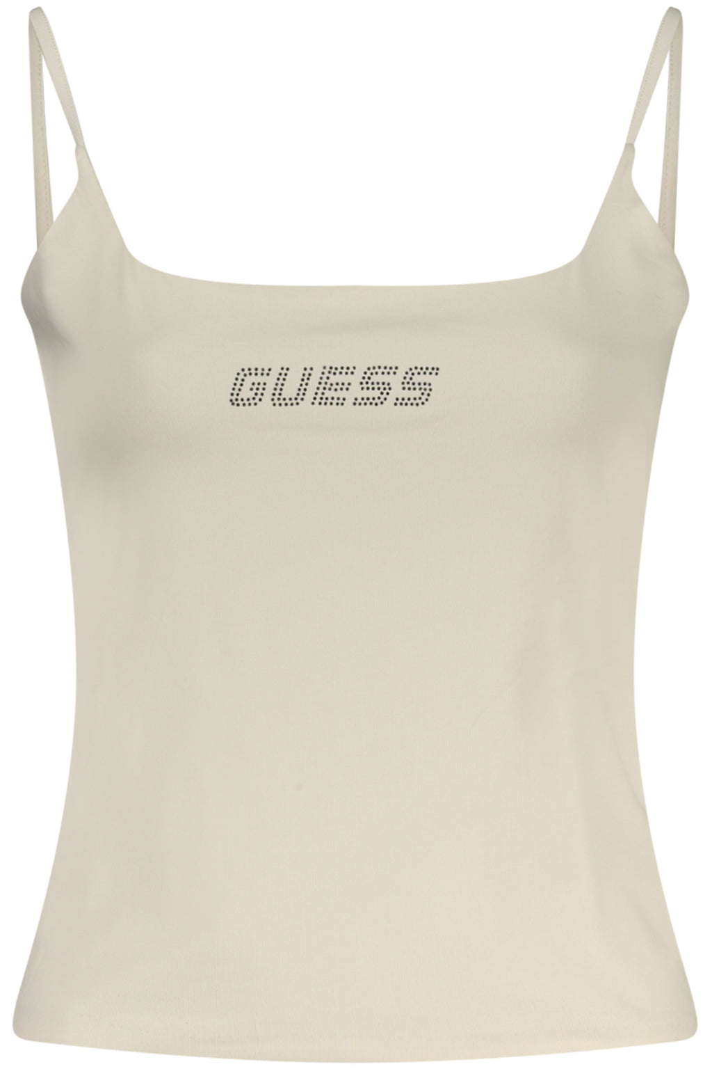 GUESS JEANS WOMEN'S WHITE TANK TOP