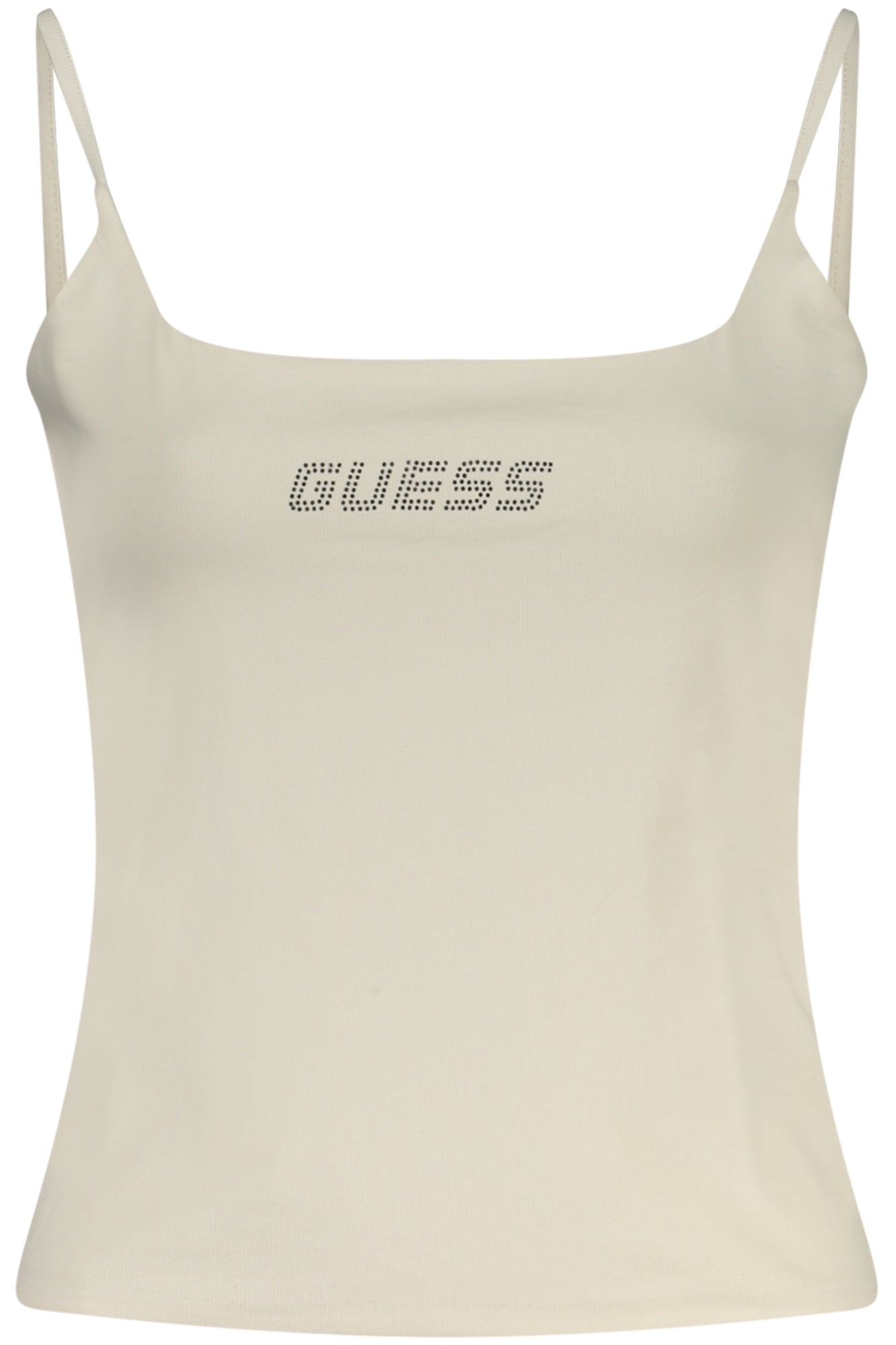 GUESS JEANS WOMEN'S WHITE TANK TOP