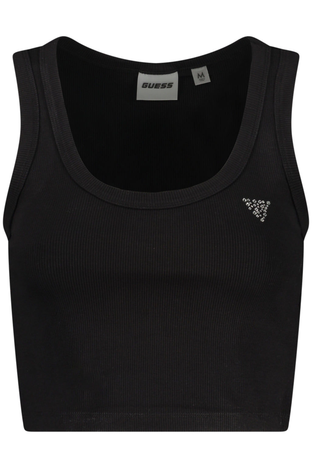 GUESS JEANS WOMEN'S BLACK TANK TOP