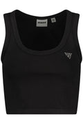 GUESS JEANS WOMEN'S BLACK TANK TOP