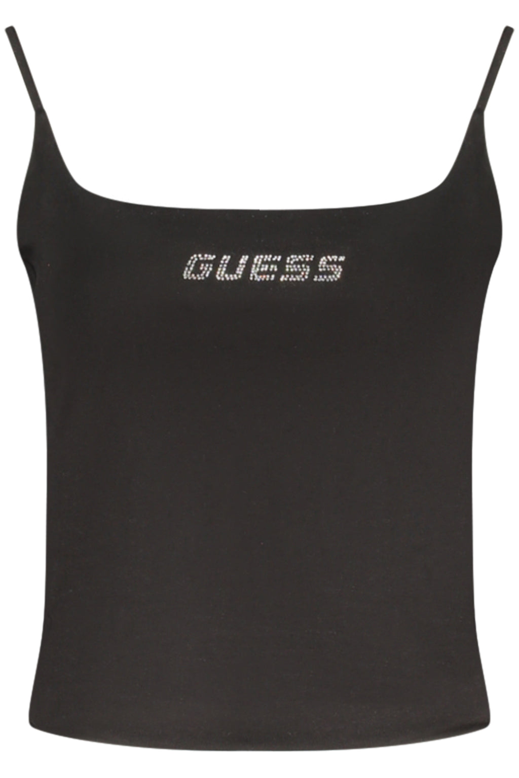 GUESS JEANS WOMEN'S BLACK TANK TOP