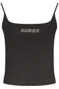 GUESS JEANS WOMEN'S BLACK TANK TOP
