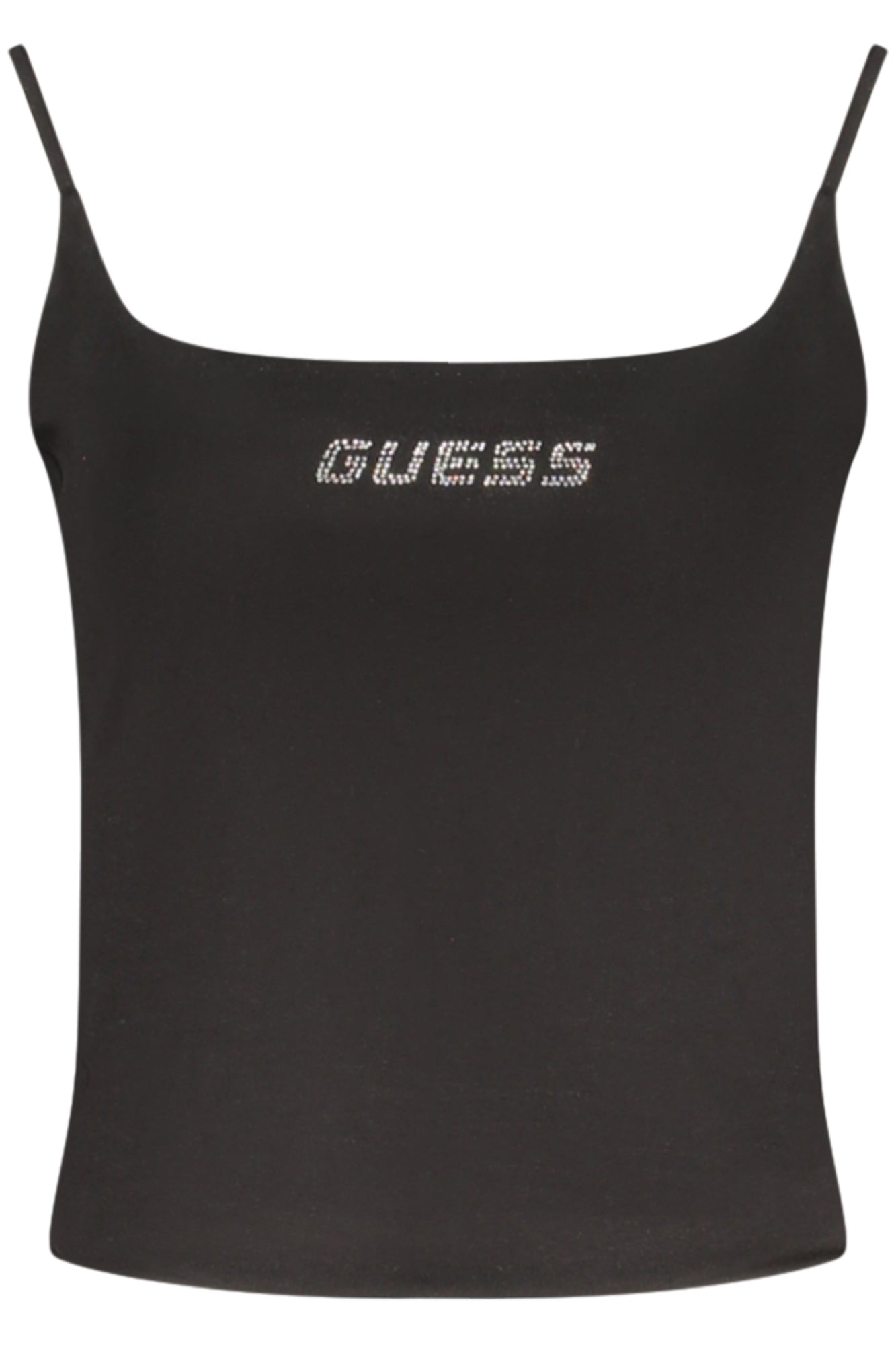 GUESS JEANS WOMEN'S BLACK TANK TOP