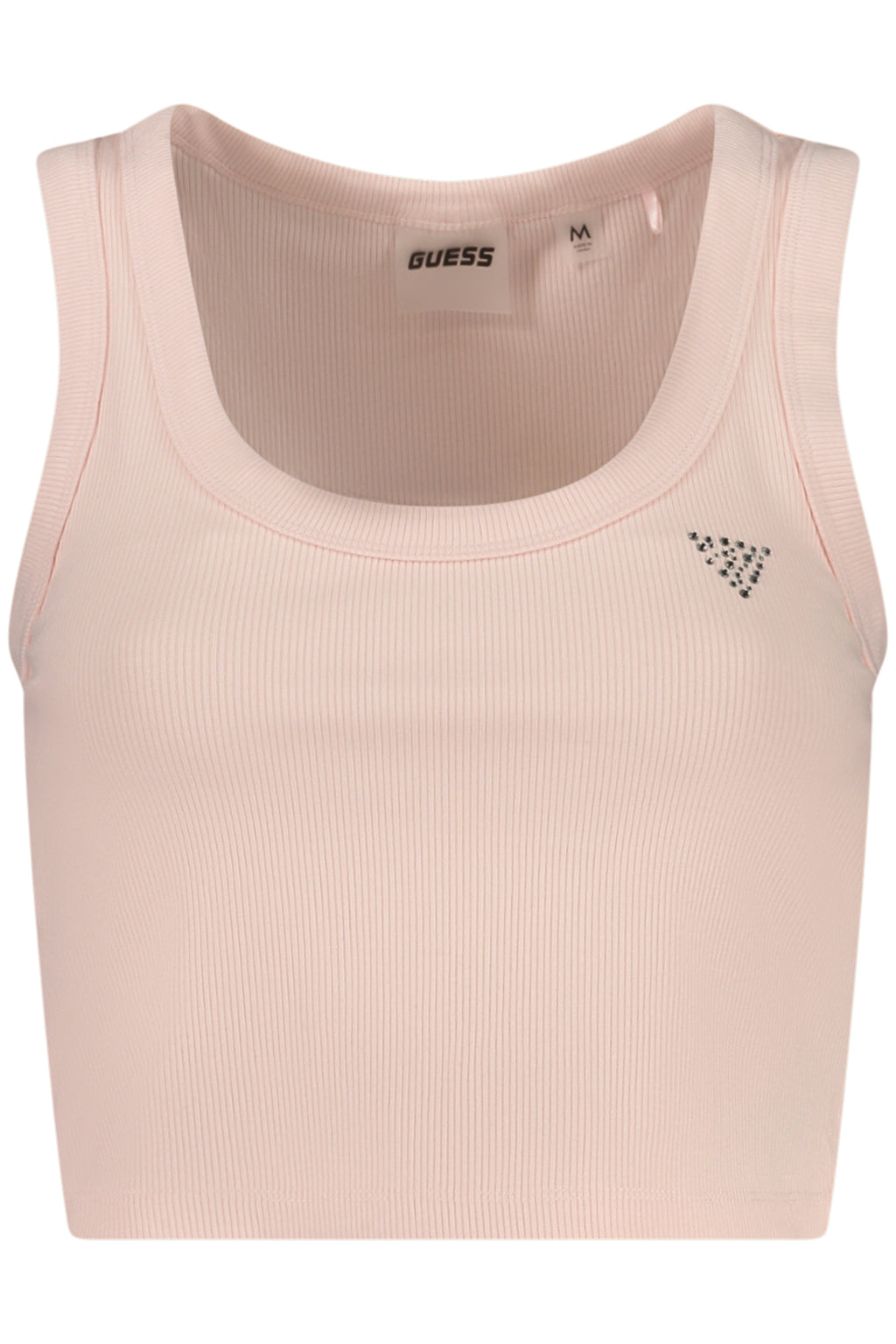GUESS JEANS WOMEN'S PINK TANK TOP