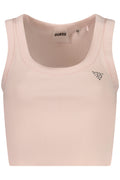 GUESS JEANS WOMEN'S PINK TANK TOP