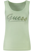 GUESS JEANS WOMEN'S TANK TOP GREEN