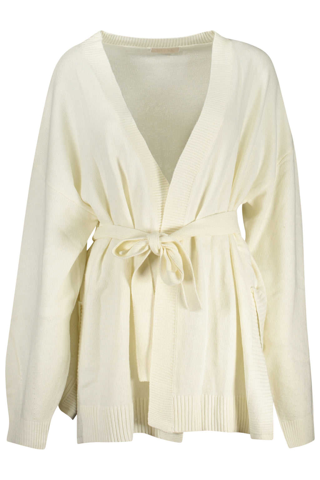 GUESS JEANS WOMEN'S CARDIGAN WHITE