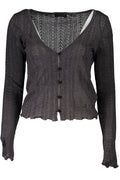 GUESS JEANS WOMEN'S GRAY CARDIGAN