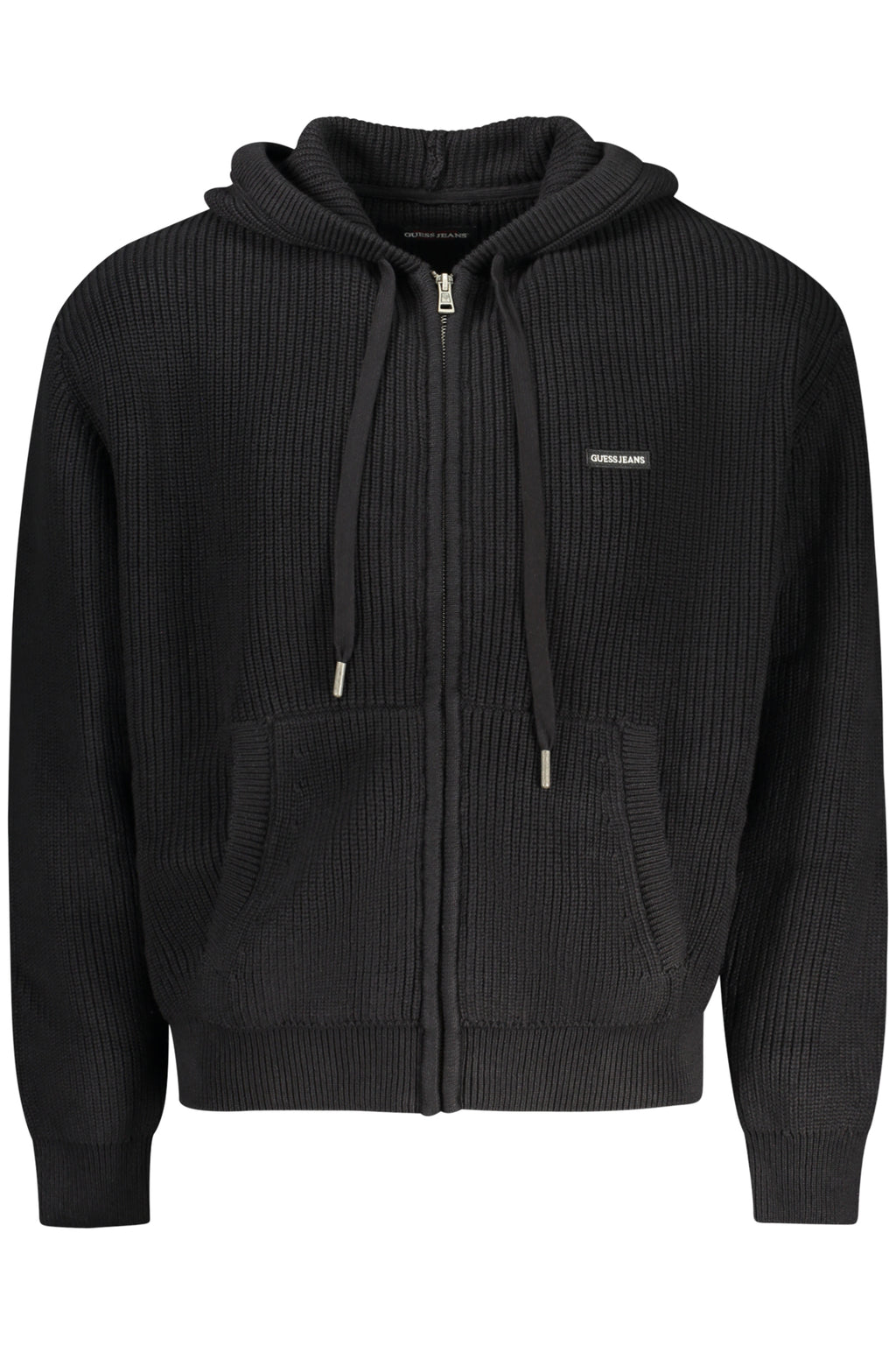GUESS JEANS MEN'S BLACK CARDIGAN