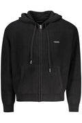 GUESS JEANS MEN'S BLACK CARDIGAN