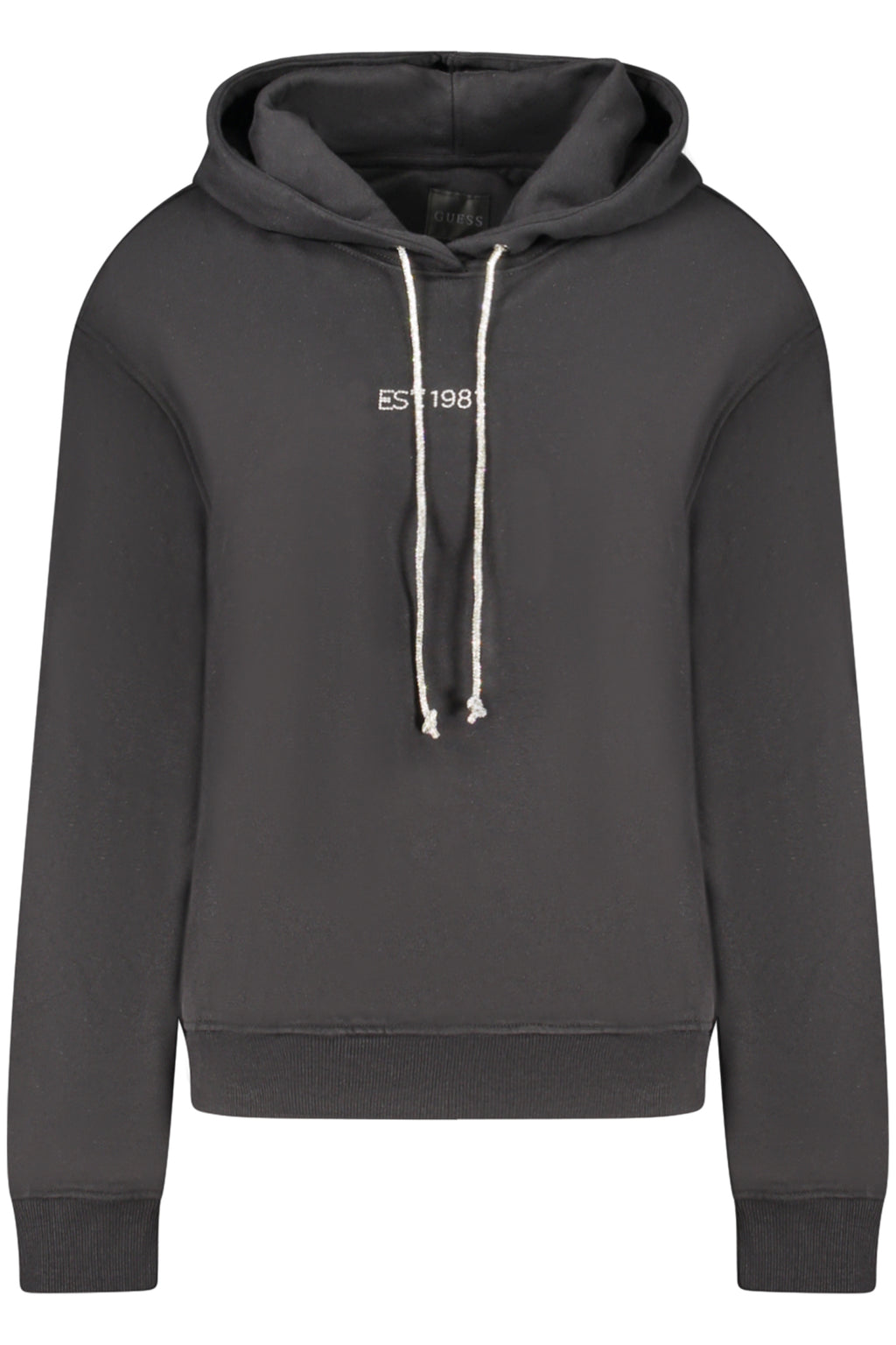 GUESS JEANS SWEATSHIRT WITHOUT ZIP WOMEN BLACK