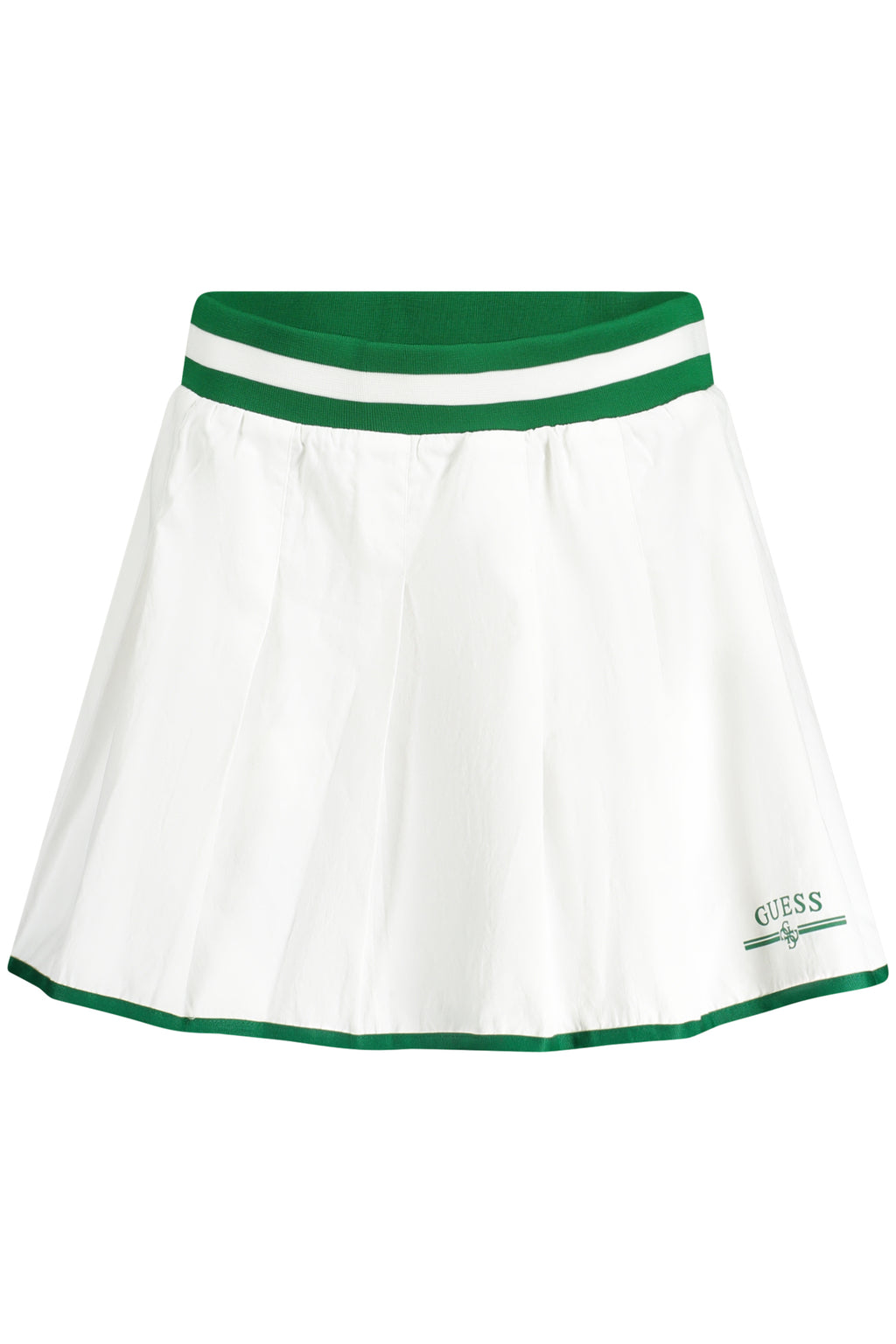 GUESS JEANS SHORT SKIRT WOMEN WHITE
