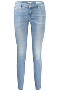 GUESS JEANS WOMEN'S DENIM JEANS BLUE