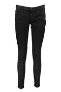 GUESS JEANS WOMEN'S BLACK DENIM JEANS