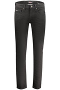GUESS JEANS MEN'S DENIM JEANS BLACK