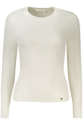 GUESS JEANS WOMEN'S WHITE SWEATER