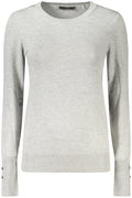 GUESS JEANS WOMEN'S GREY SWEATER