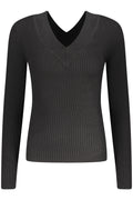 GUESS JEANS WOMEN'S BLACK SWEATER
