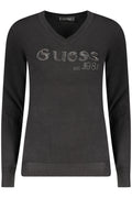 GUESS JEANS WOMEN'S BLACK SWEATER