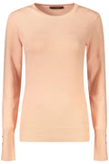 GUESS JEANS WOMEN'S PINK SWEATER