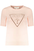 GUESS JEANS WOMEN'S PINK SWEATER