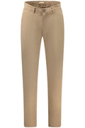 GUESS JEANS MEN'S TROUSERS BROWN
